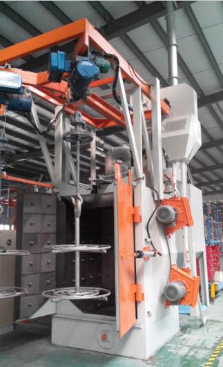 一家好的拋丸機廠家的吊鉤式拋丸機性能更穩定